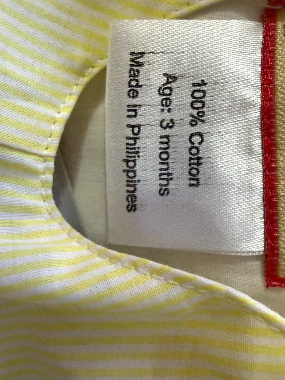 NWT the Bella Mia Kids Yellow/White Fleur De Lis Football Jon Jon